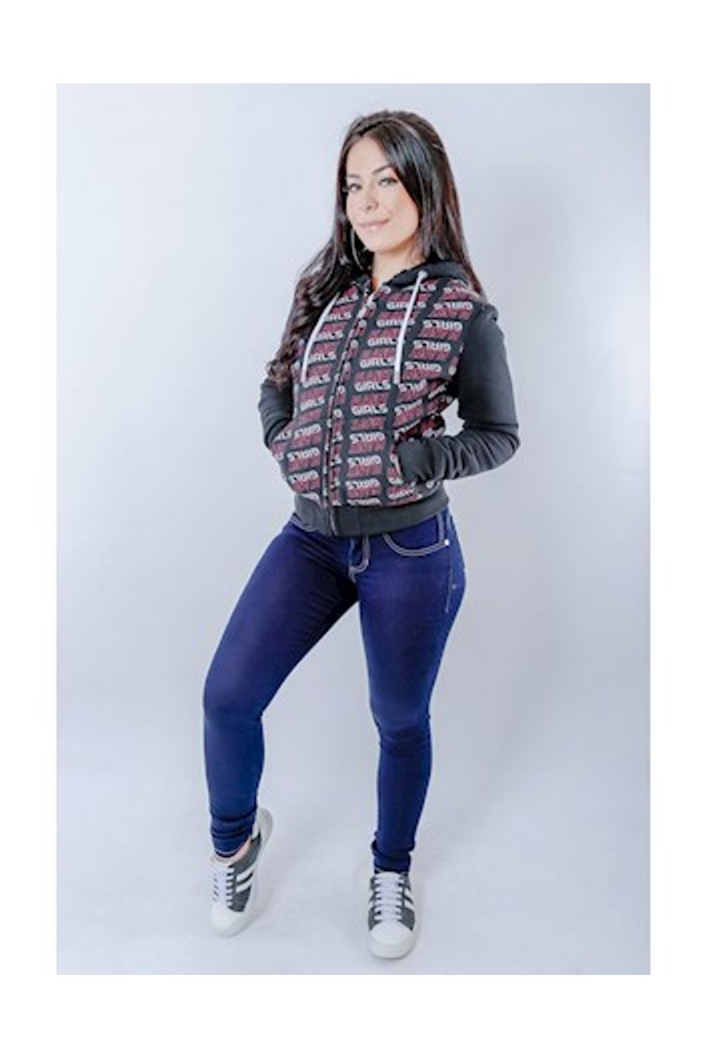 jaqueta dupla face feminina planet girl