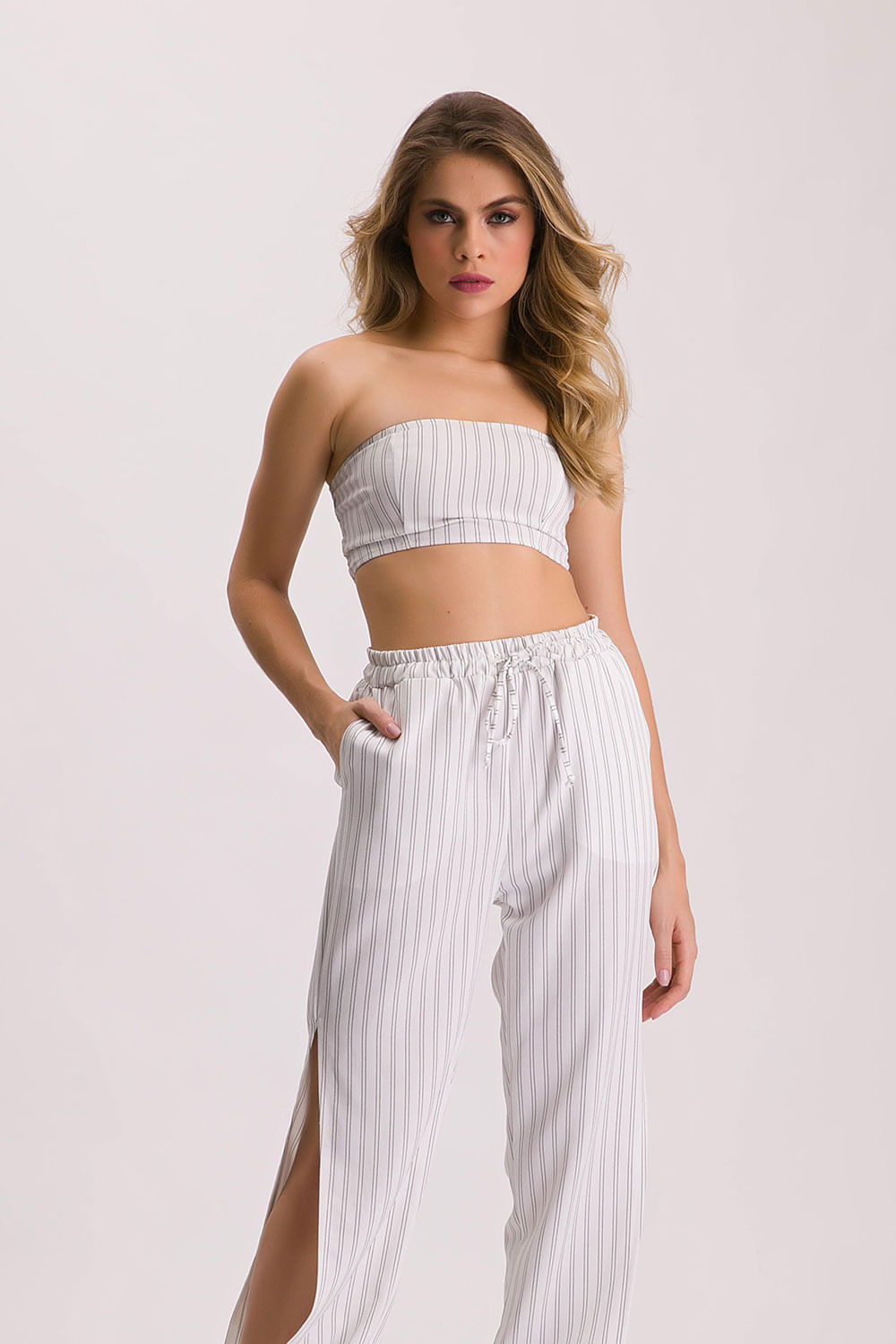 conjunto calca e top