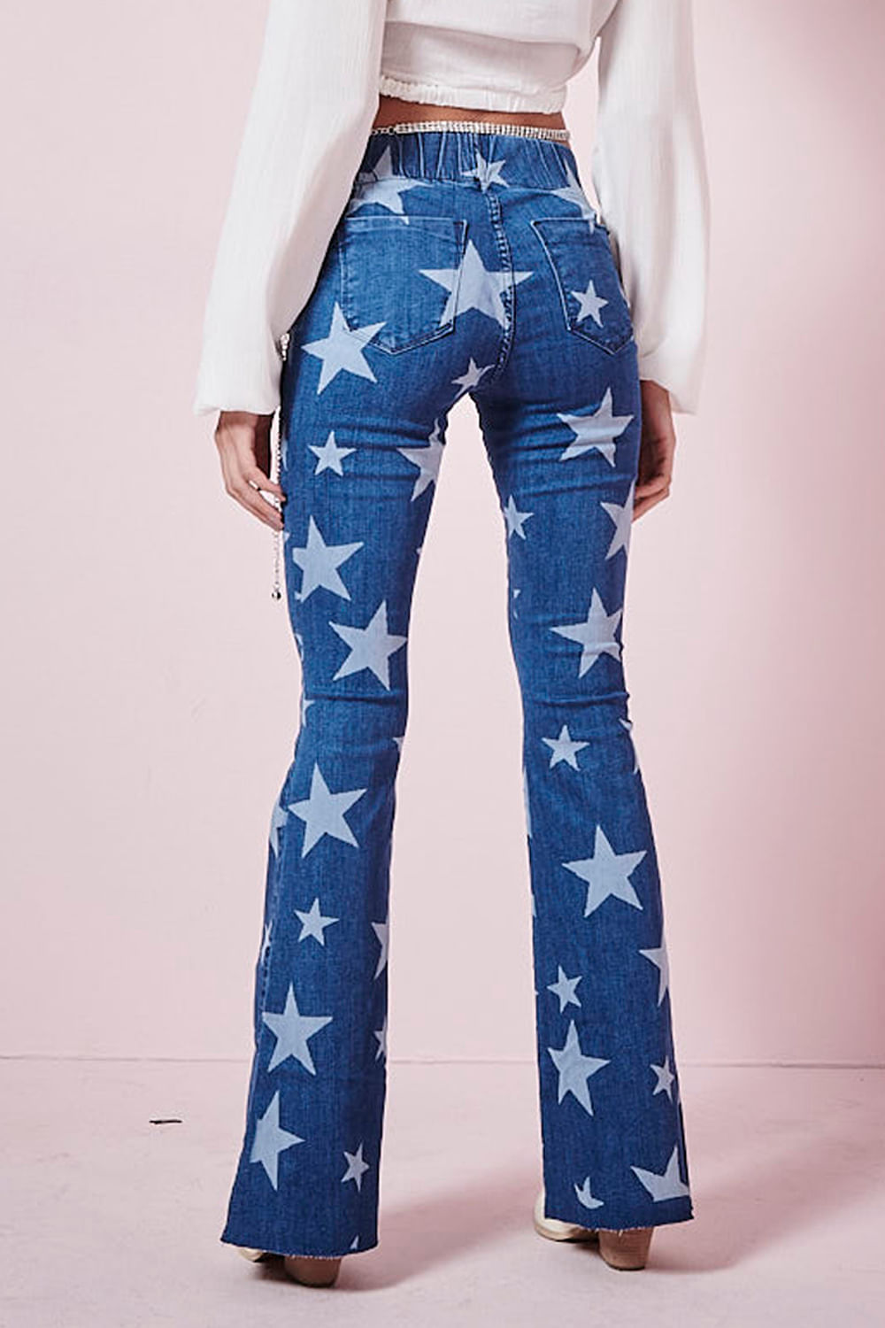 01052362_017_4-PG-CALCA-JEANS-FEM-FLARE-ELAST-ESTRELAS 01052362_017_4-PG-CALCA-JEANS-FEM-FLARE-ELAST-ESTRELAS