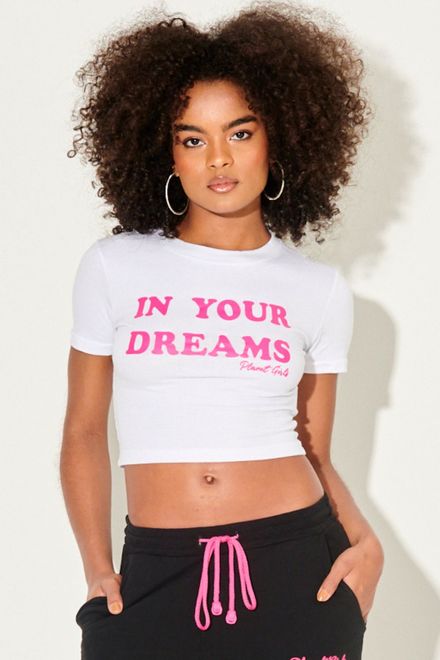 Camiseta Feminina Malha Básica Dreams Planet Girls - Planet Girls