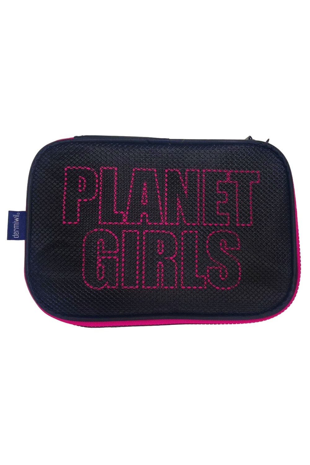 Estojo Necessaire Feminino Dual Color Planet Girls Preto