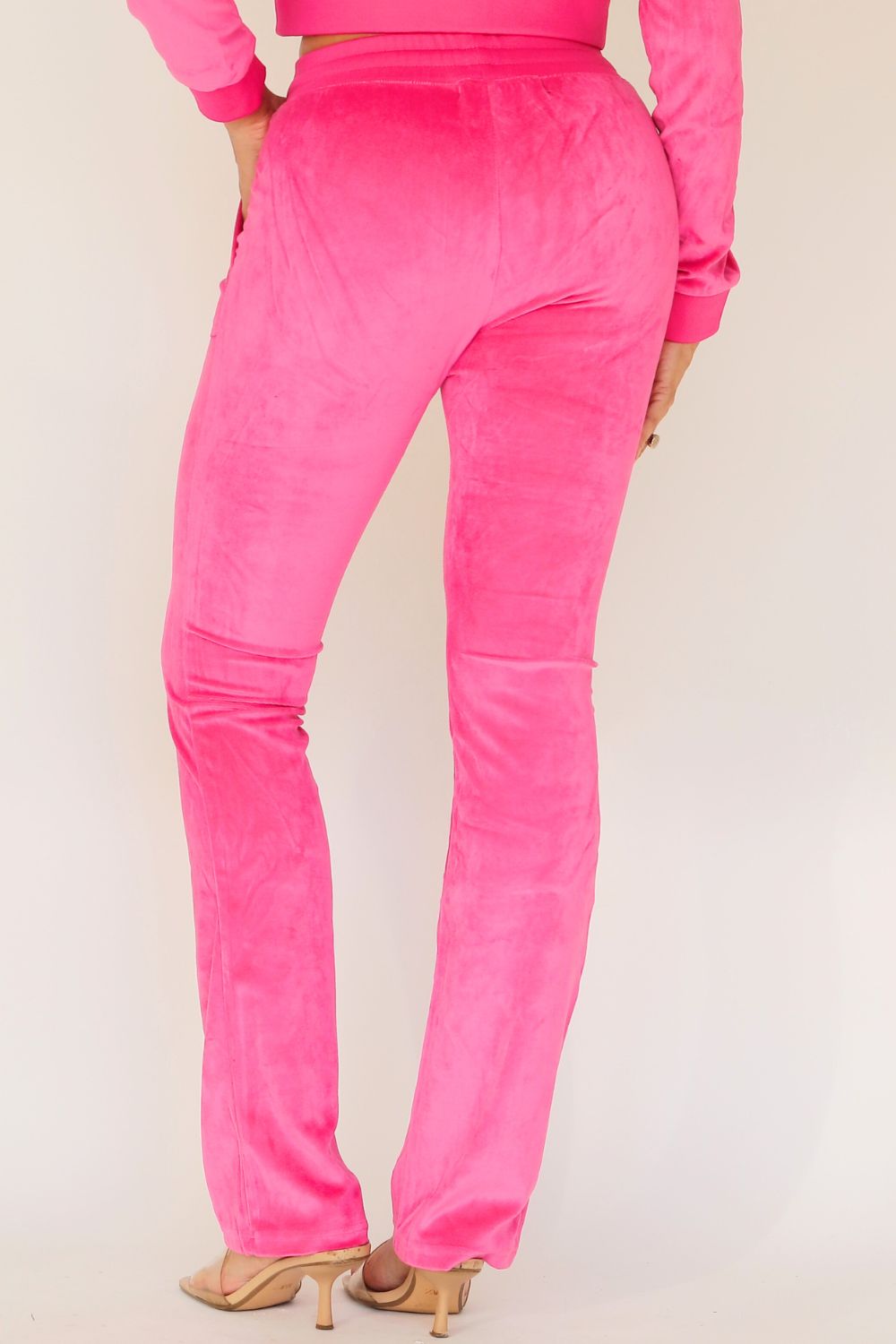 Conjunto Blusa e Calça Moletom Feminino Planet Girls Rosa Médio 4
