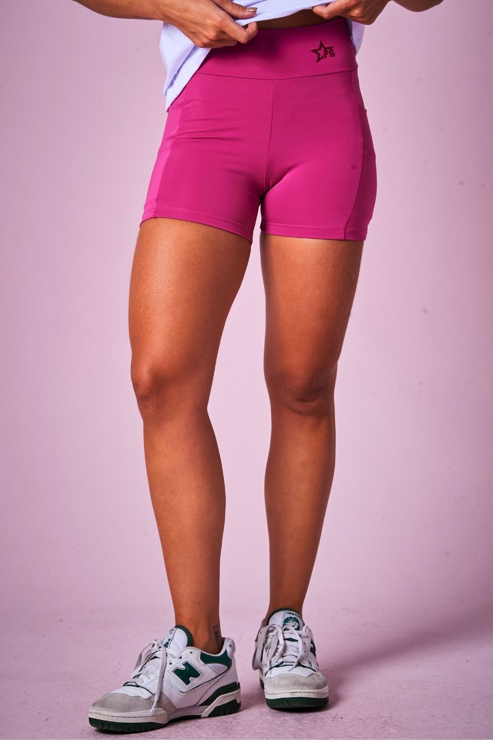 Short Feminino Star Fitness Fashion Planet Girls Rosa 2