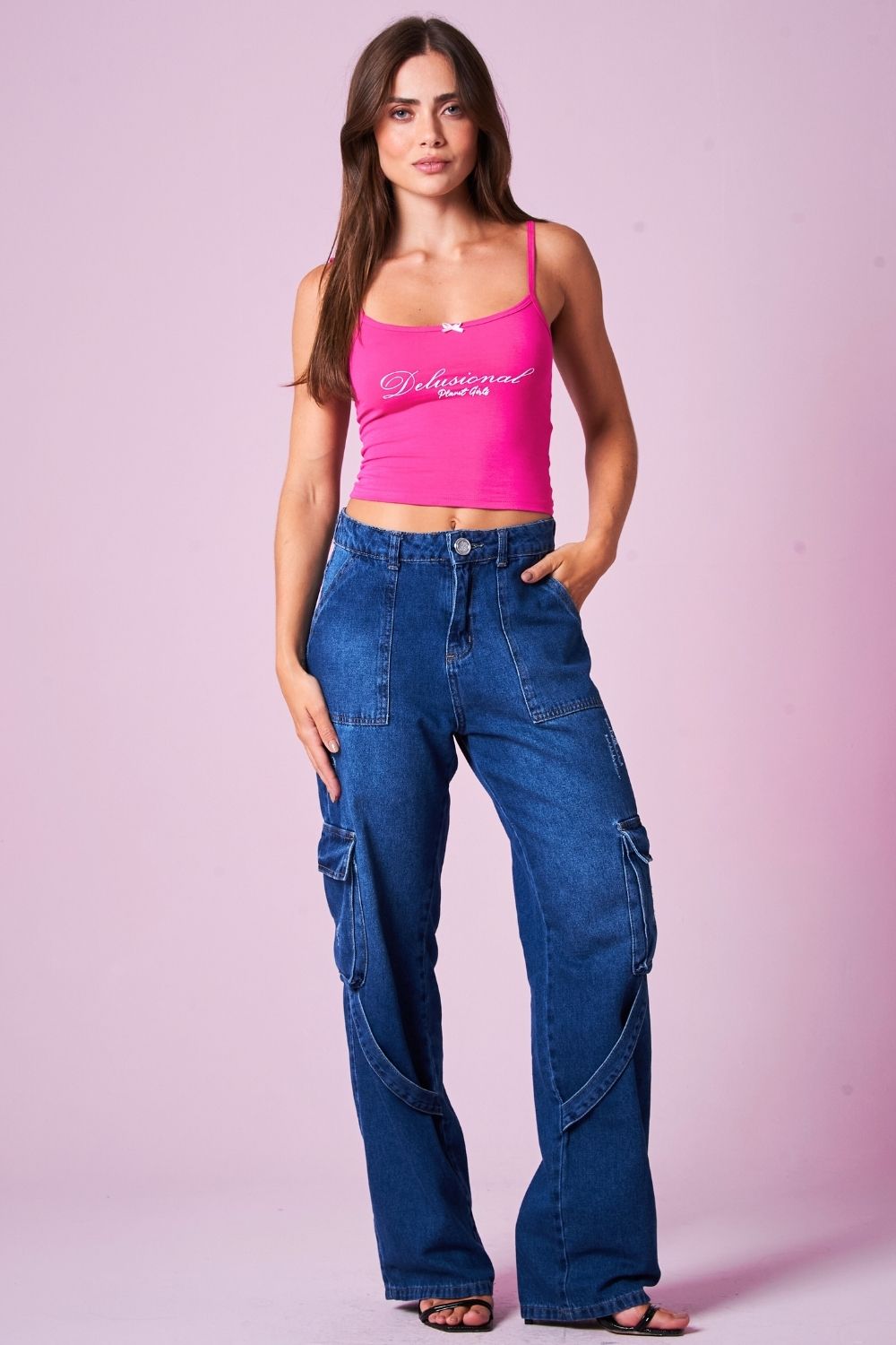 Regata Feminina Delusional Planet Girls Rosa Claro 3