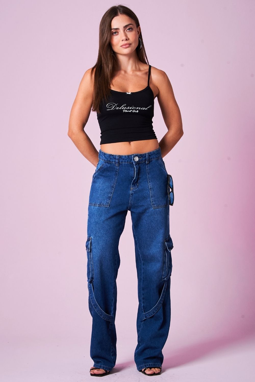 Regata Feminina Delusional Planet Girls Preto 3