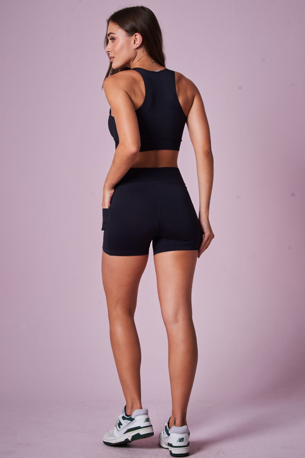 Top Feminino em Poliamida Fashion Fitness Planet Girls Preto 4