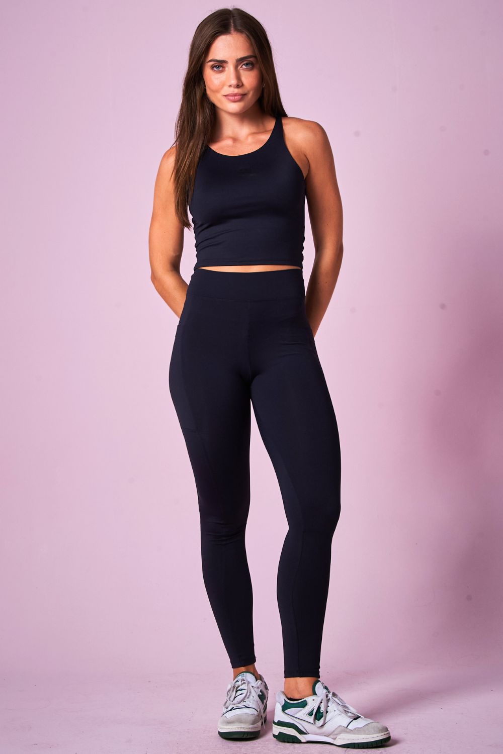 Cropped Feminino Fashion Fitness Planet Girls Preto 3