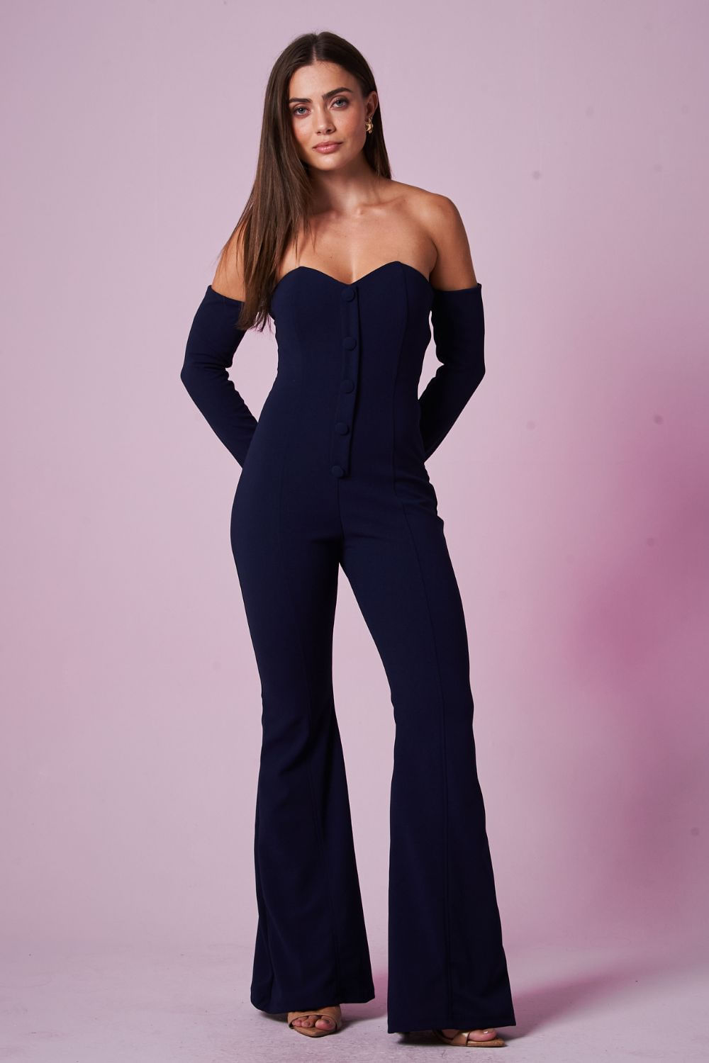 Macacão Fit Crepe Dri Planet Girls Azul Escuro 3