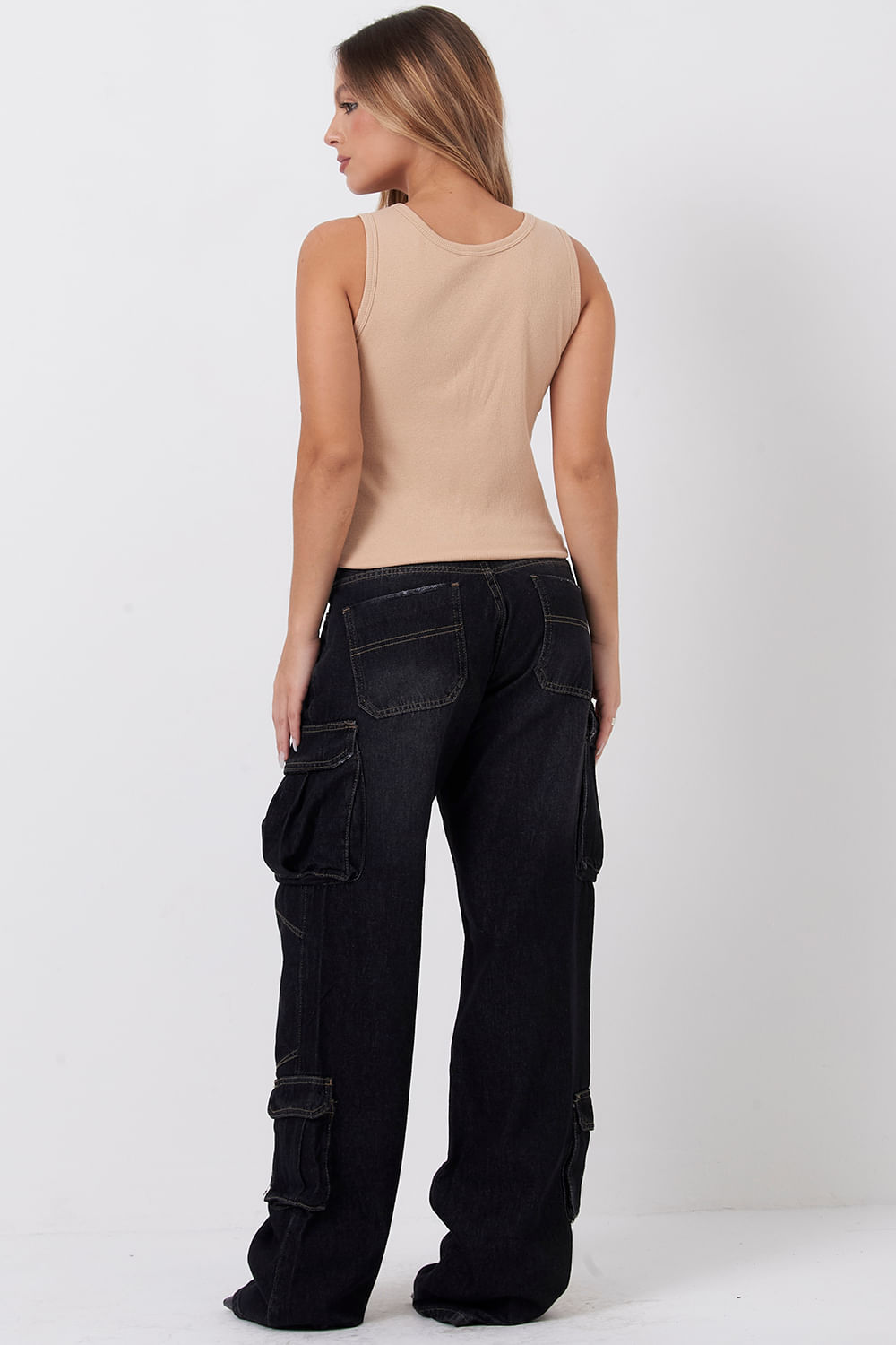 Regata Feminina Cropped 1997 Planet Girls Marrom Médio 4