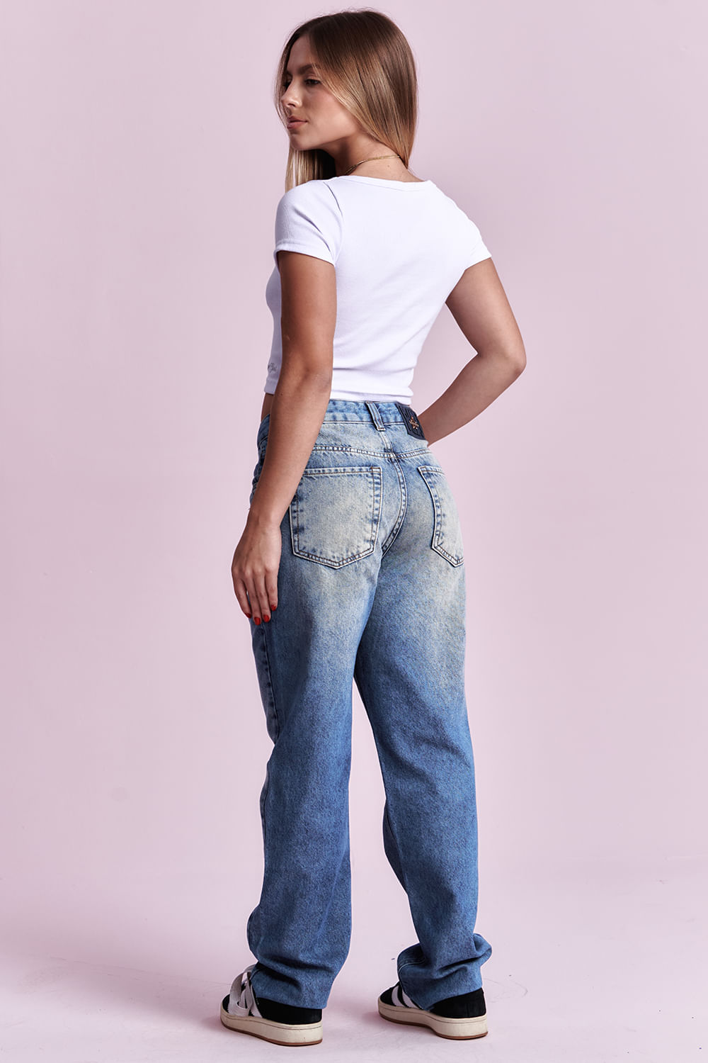 Baby Look Cropped Canelado Planet Girls Branco 5