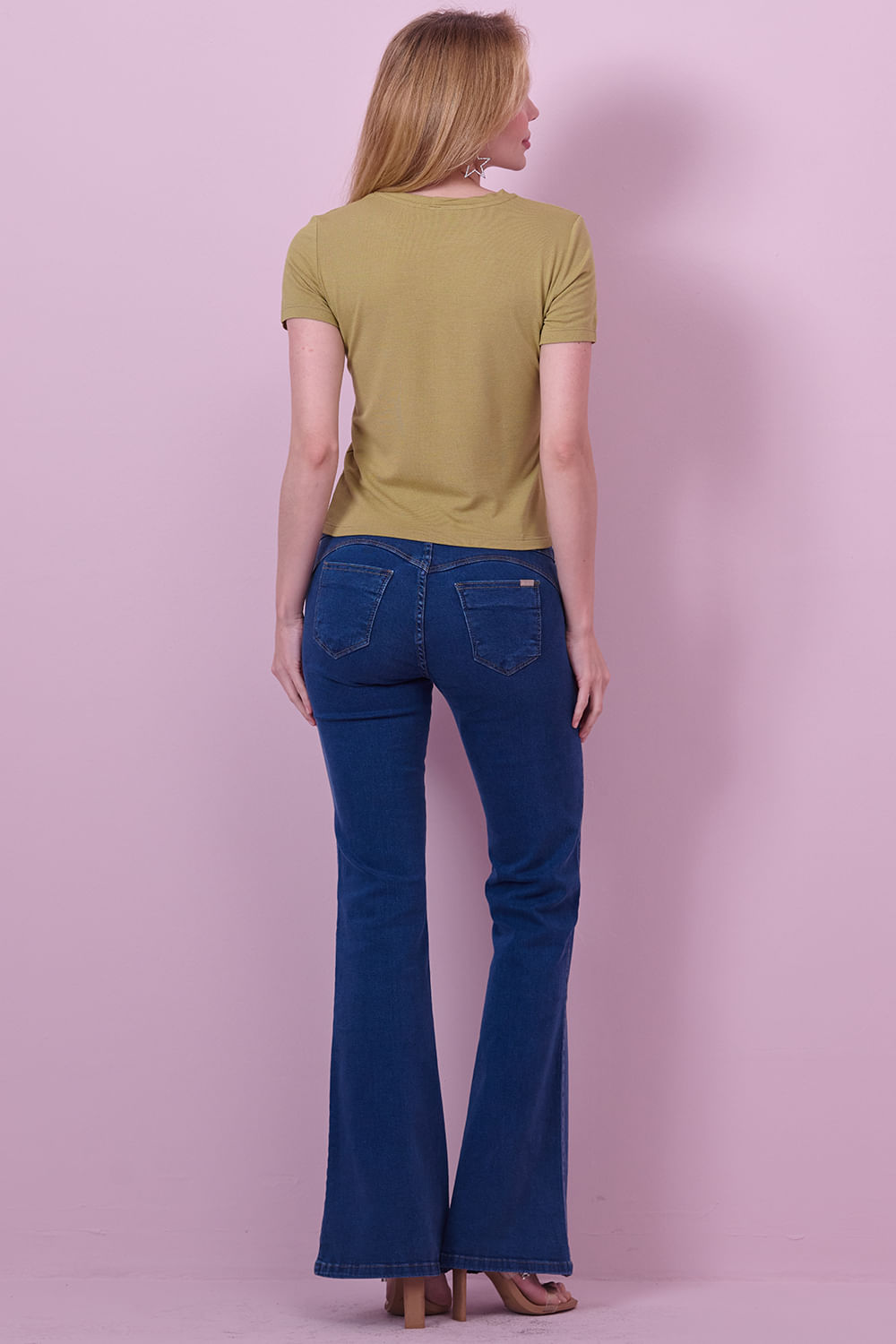 Baby Look Levity Planet Girls Verde Médio 5