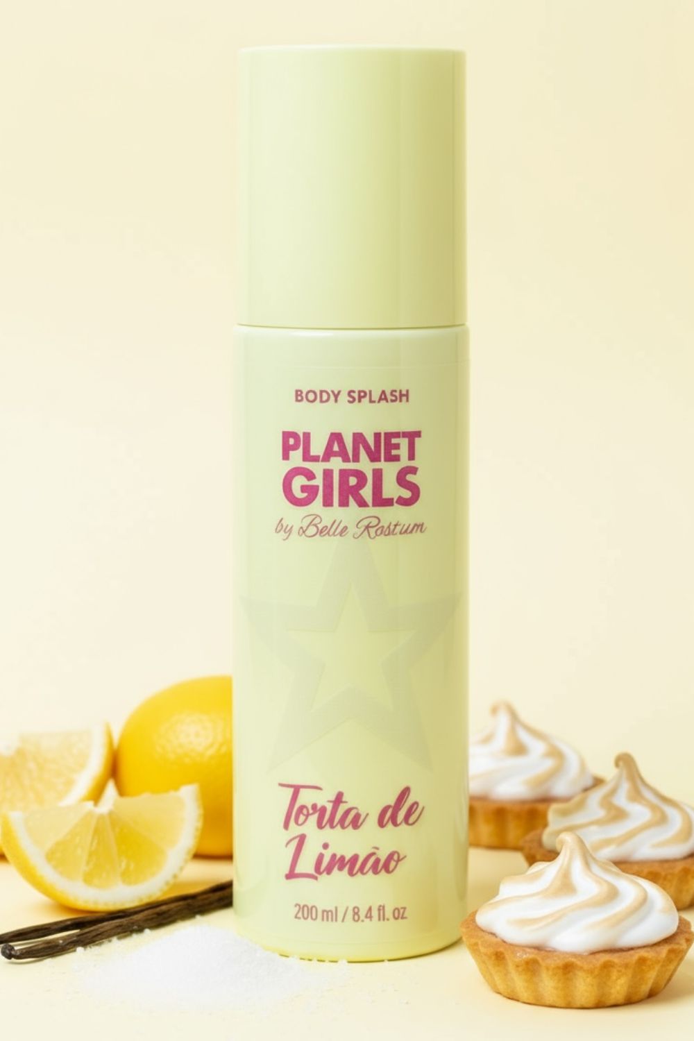 Body Splash Limão Planet Girls Amarelo Medio