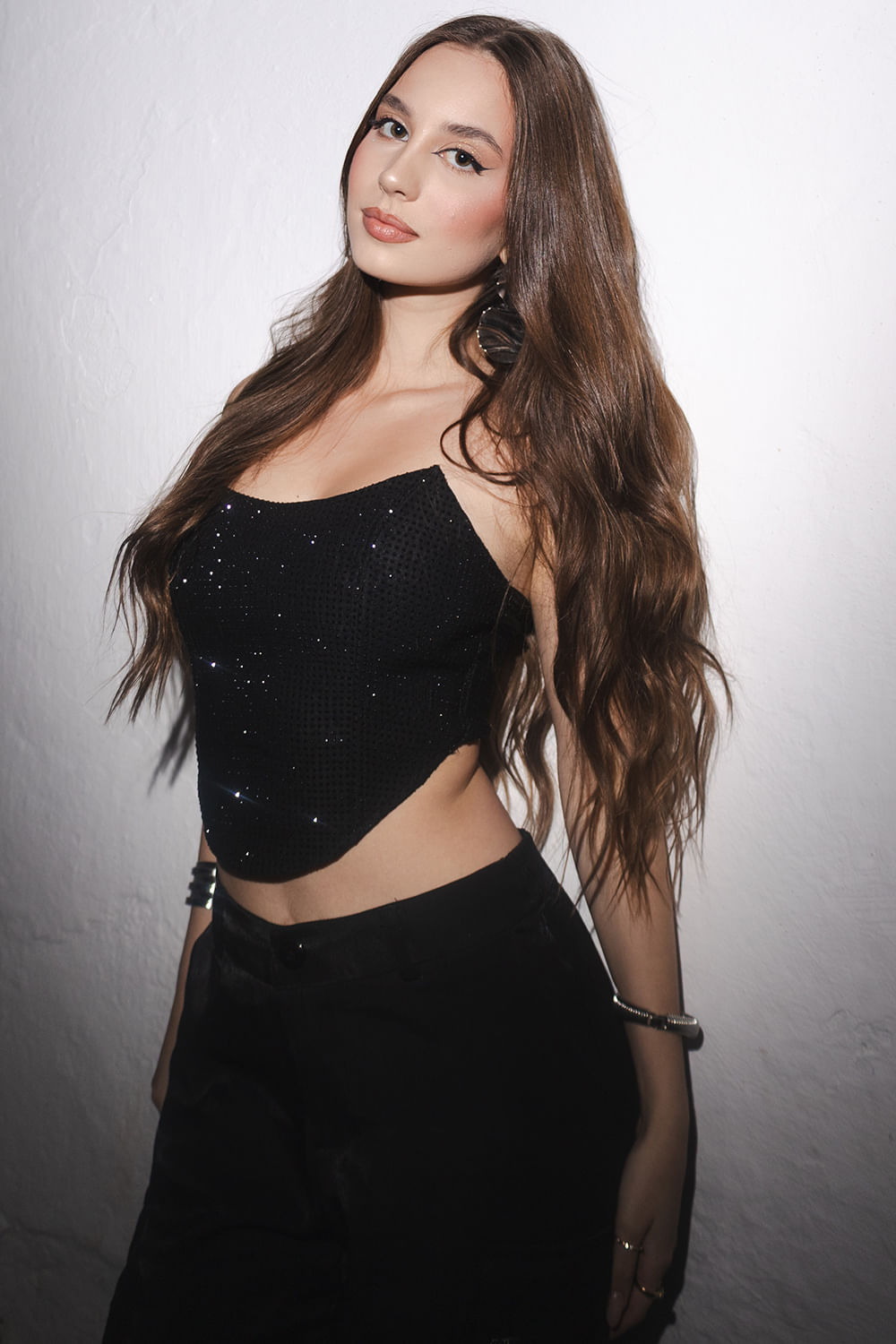Top Cropped Strass Planet Girls - Planet Girls