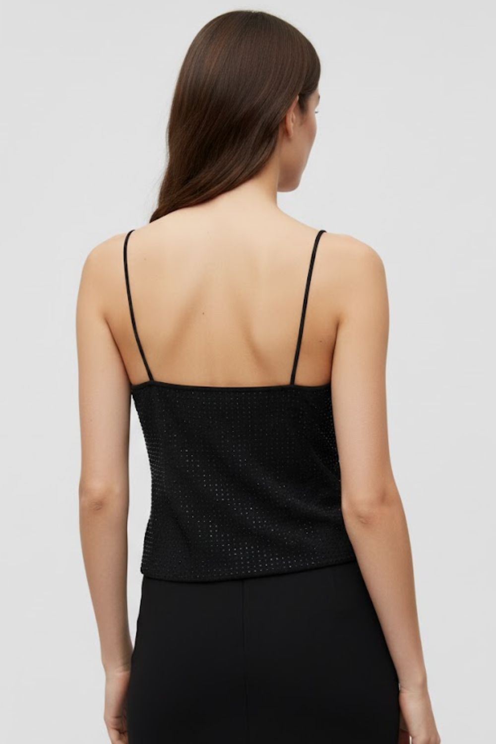 Top Feminino em Strass Belle Planet Girls Preto 2