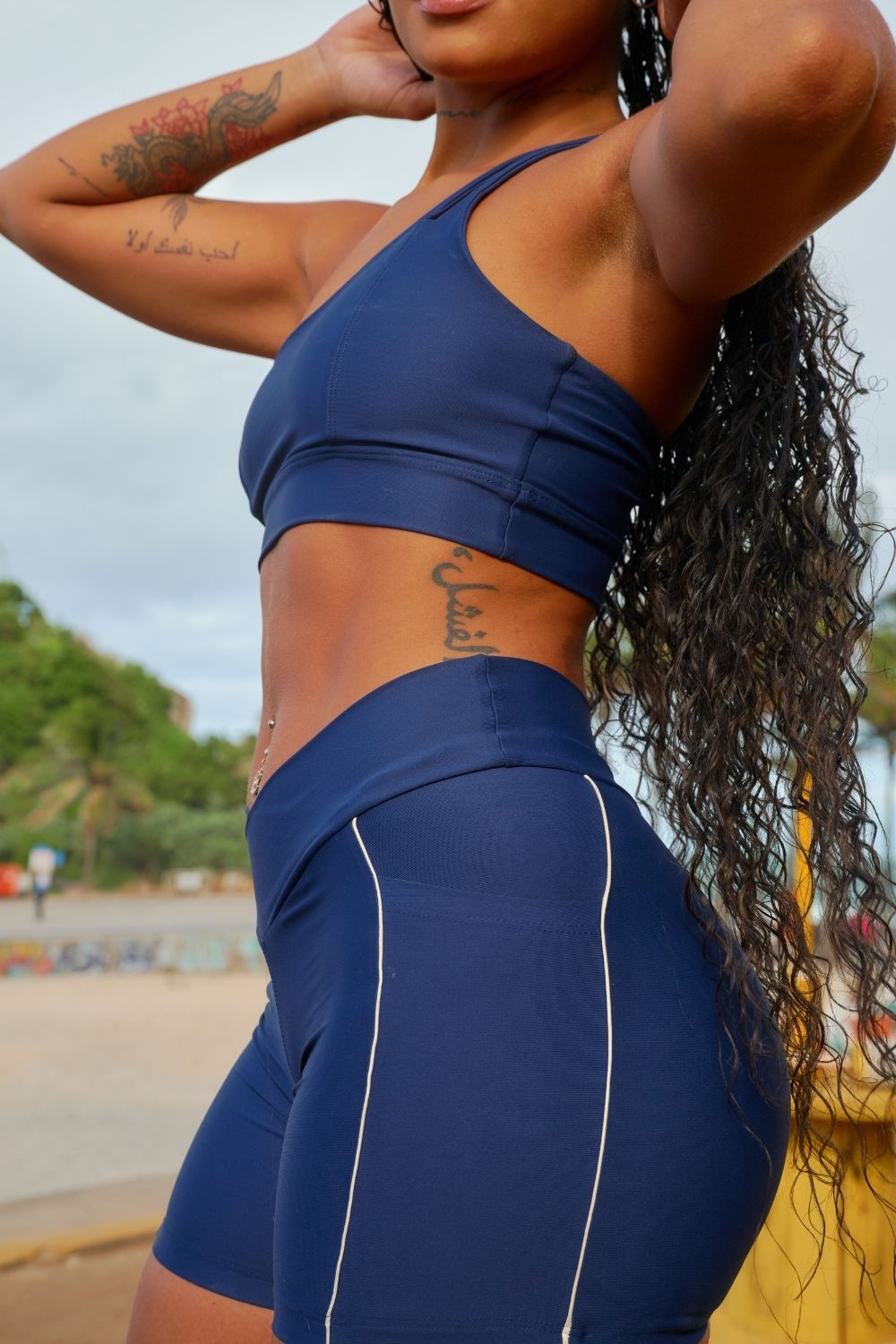 Conjunto Duo Top e Short Planet Girls Azul 3